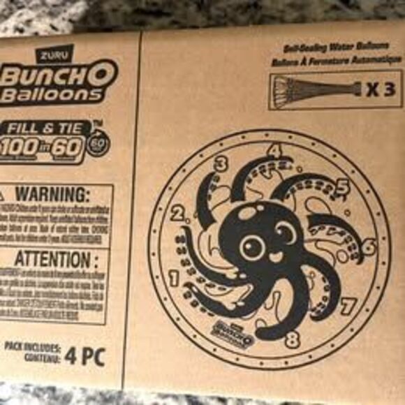 Original Bunch O Balloons Octopus Splash Pad with Water Balloons - Picture 4 of 4